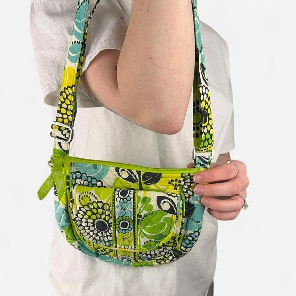 Vera bradley limes up crossbody bag retired pattern